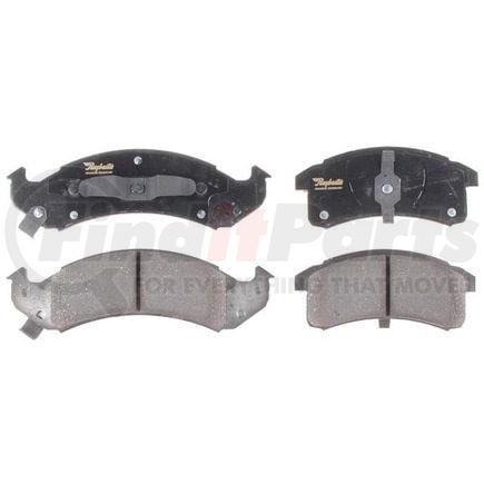 Raybestos ATD623C Disc Brake Pad Set Brake Parts Inc Raybestos AT Overstock Ceramic Disc Brake Pad Set