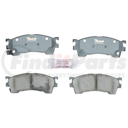 ATD637C by RAYBESTOS - Brake Parts Inc Raybestos AT Overstock Ceramic Disc Brake Pad Set