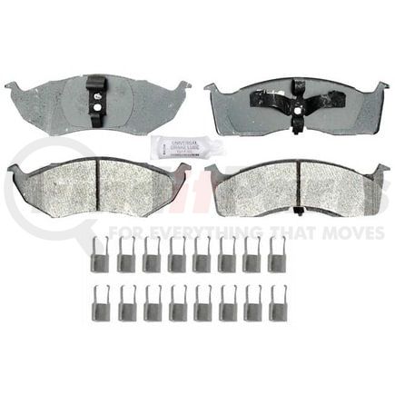 ATD642M by RAYBESTOS - Brake Parts Inc Raybestos AT Overstock Metallic Disc Brake Pad Set