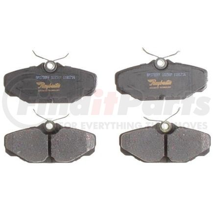 ATD610C by RAYBESTOS - Brake Parts Inc Raybestos AT Overstock Ceramic Disc Brake Pad Set