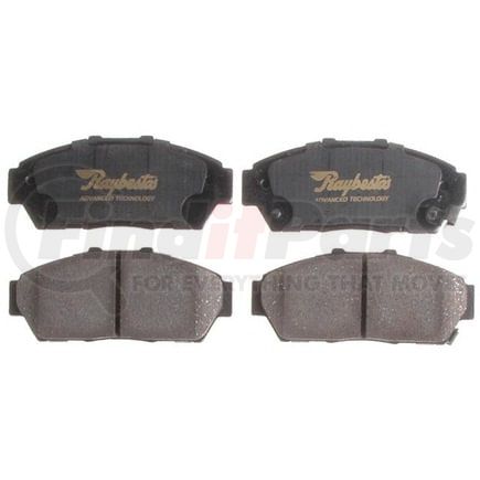 ATD617C by RAYBESTOS - Brake Parts Inc Raybestos AT Overstock Ceramic Disc Brake Pad Set