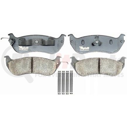 ATD674AC by RAYBESTOS - Brake Parts Inc Raybestos AT Overstock Ceramic Disc Brake Pad Set