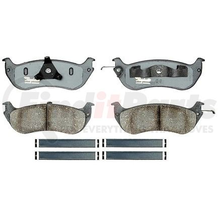 ATD674C by RAYBESTOS - Brake Parts Inc Raybestos AT Overstock Ceramic Disc Brake Pad Set