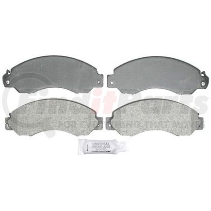 Raybestos ATD701M Disc Brake Pad Set Brake Parts Inc Raybestos AT Overstock Metallic Disc Brake Pad Set