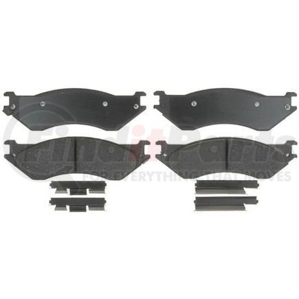 ATD702C by RAYBESTOS - Brake Parts Inc Raybestos AT Overstock Ceramic Disc Brake Pad Set
