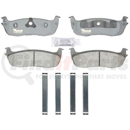ATD711M by RAYBESTOS - Brake Parts Inc Raybestos AT Overstock Metallic Disc Brake Pad Set