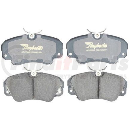 ATD720C by RAYBESTOS - Brake Parts Inc Raybestos AT Overstock Ceramic Disc Brake Pad Set
