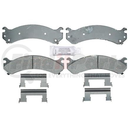 ATD784C by RAYBESTOS - Brake Parts Inc Raybestos AT Overstock Ceramic Disc Brake Pad Set