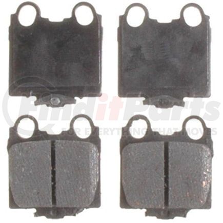 Raybestos ATD771C Disc Brake Pad Set Brake Parts Inc Raybestos AT Overstock Ceramic Disc Brake Pad Set