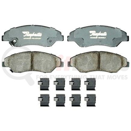 ATD774C by RAYBESTOS - Brake Parts Inc Raybestos AT Overstock Ceramic Disc Brake Pad Set