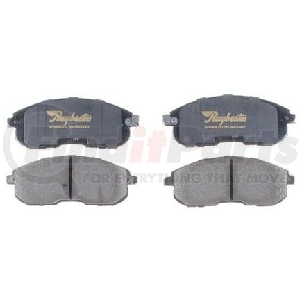 ATD815C by RAYBESTOS - Brake Parts Inc Raybestos AT Overstock Ceramic Disc Brake Pad Set