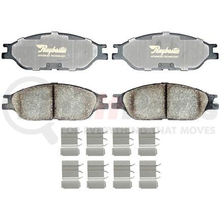 ATD803C by RAYBESTOS - Brake Parts Inc Raybestos AT Overstock Ceramic Disc Brake Pad Set
