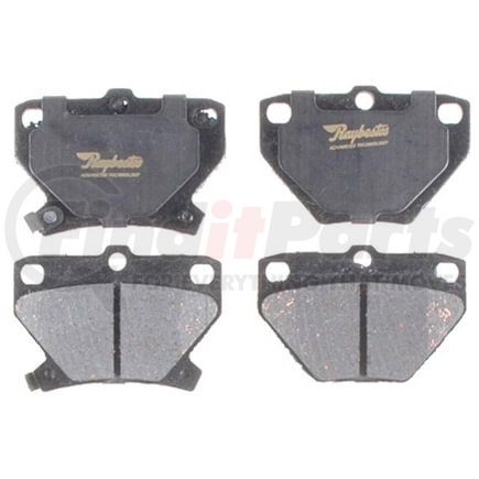 ATD823C by RAYBESTOS - Brake Parts Inc Raybestos AT Overstock Ceramic Disc Brake Pad Set