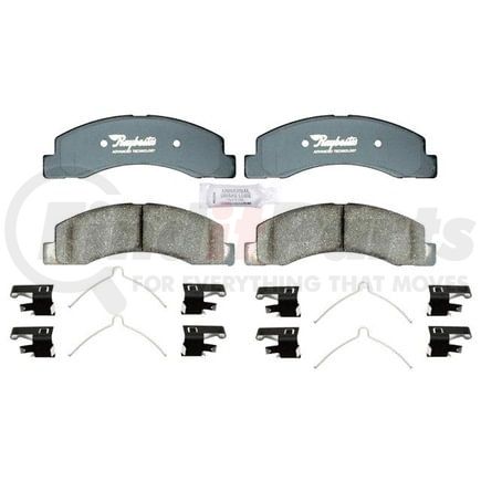 Raybestos ATD824C Disc Brake Pad Set Brake Parts Inc Raybestos AT Overstock Ceramic Disc Brake Pad Set
