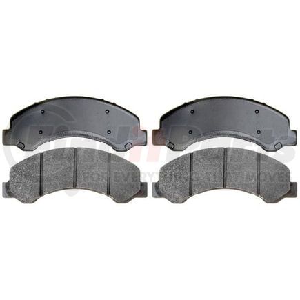 Raybestos ATD826M Disc Brake Pad Set Brake Parts Inc Raybestos AT Overstock Metallic Disc Brake Pad Set