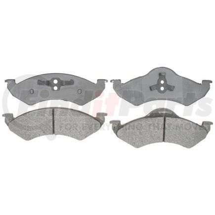 Raybestos ATD820M Disc Brake Pad Set Brake Parts Inc Raybestos AT Overstock Metallic Disc Brake Pad Set