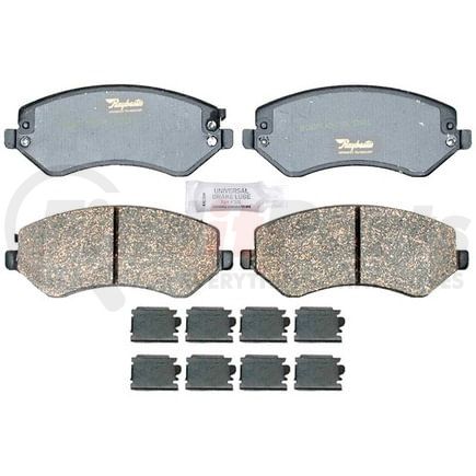 ATD856C by RAYBESTOS - Brake Parts Inc Raybestos AT Overstock Ceramic Disc Brake Pad Set