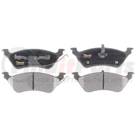 Raybestos ATD858M Disc Brake Pad Set Brake Parts Inc Raybestos AT Overstock Metallic Disc Brake Pad Set