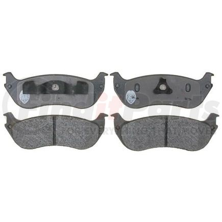 ATD881SV by RAYBESTOS - Brake Parts Inc Raybestos Police Overstock Metallic Disc Brake Pad Set