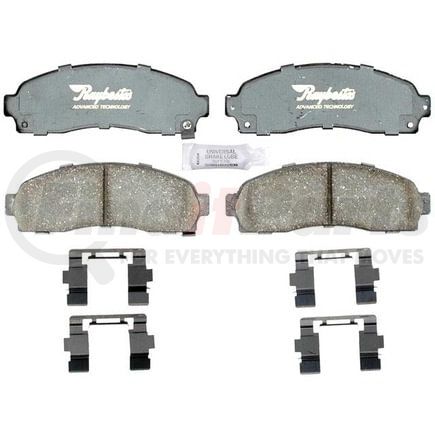 ATD913C by RAYBESTOS - Brake Parts Inc Raybestos AT Overstock Ceramic Disc Brake Pad Set