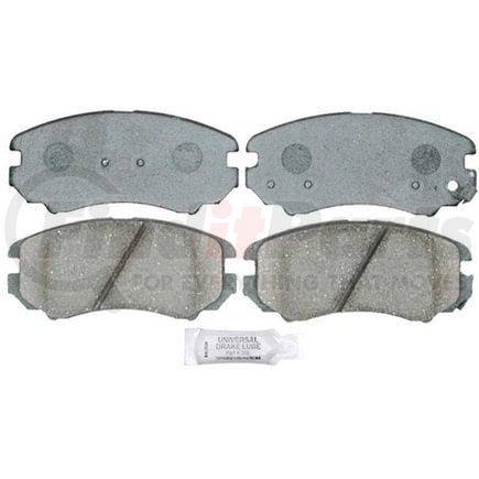 ATD924C by RAYBESTOS - Brake Parts Inc Raybestos AT Overstock Ceramic Disc Brake Pad Set