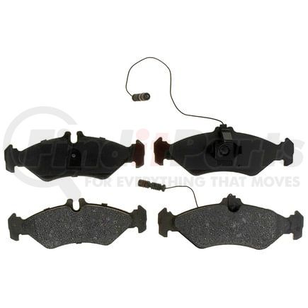 Raybestos ATD951M Disc Brake Pad Set Brake Parts Inc Raybestos AT Overstock Metallic Disc Brake Pad Set