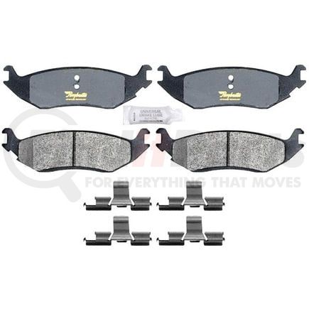 ATD967M by RAYBESTOS - Brake Parts Inc Raybestos AT Overstock Metallic Disc Brake Pad Set