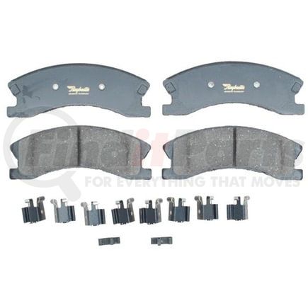 ATD945C by RAYBESTOS - Brake Parts Inc Raybestos AT Overstock Ceramic Disc Brake Pad Set