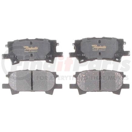 ATD996C by RAYBESTOS - Brake Parts Inc Raybestos AT Overstock Ceramic Disc Brake Pad Set