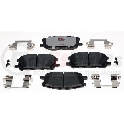 EHT1005H by RAYBESTOS - Raybestos Element3 Hybrid Brake Pad Set