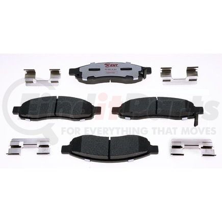 EHT1015H by RAYBESTOS - Raybestos Element3 Hybrid Brake Pad Set