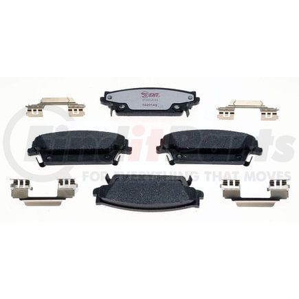 EHT1020H by RAYBESTOS - Raybestos Element3 Hybrid Brake Pad Set