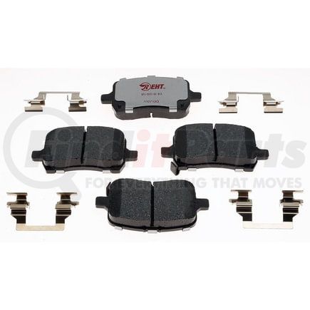 EHT1028H by RAYBESTOS - Raybestos Element3 Hybrid Brake Pad Set