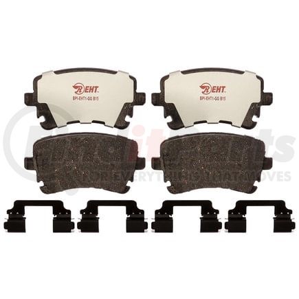 EHT1018H by RAYBESTOS - Raybestos Element3 Hybrid Brake Pad Set