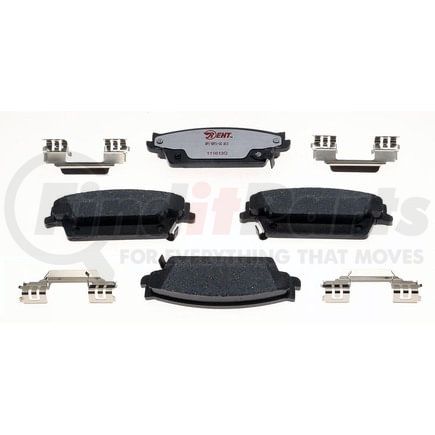 EHT1020AH by RAYBESTOS - Raybestos Element3 Hybrid Brake Pad Set