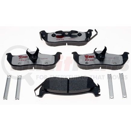 EHT1041H by RAYBESTOS - Raybestos Element3 Hybrid Brake Pad Set