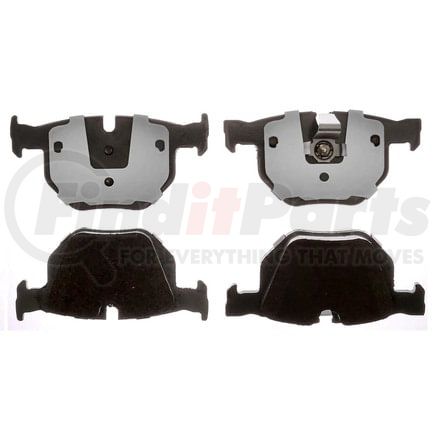 EHT1042 by RAYBESTOS - Raybestos Element3 Hybrid Brake Pad Set