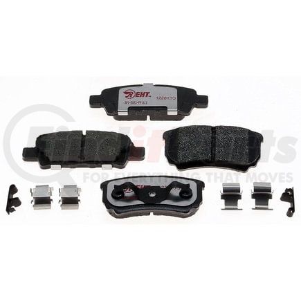 EHT1037H by RAYBESTOS - Raybestos Element3 Hybrid Brake Pad Set