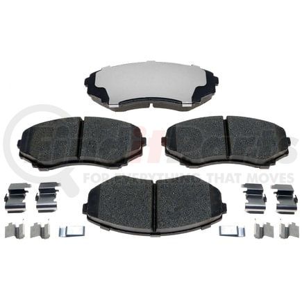 EHT1038H by RAYBESTOS - Raybestos Element3 Hybrid Brake Pad Set
