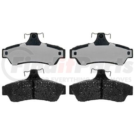 EHT1048 by RAYBESTOS - Raybestos Element3 Hybrid Brake Pad Set