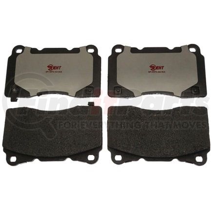 EHT1050A by RAYBESTOS - Raybestos Element3 Hybrid Brake Pad Set