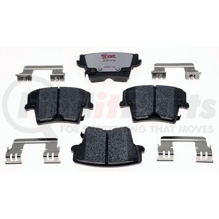 EHT1057AH by RAYBESTOS - Raybestos Element3 Hybrid Brake Pad Set