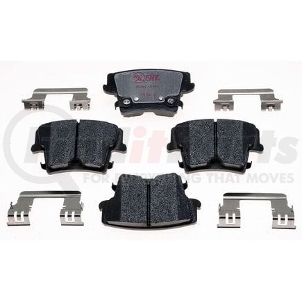 EHT1057H by RAYBESTOS - Raybestos Element3 Hybrid Brake Pad Set