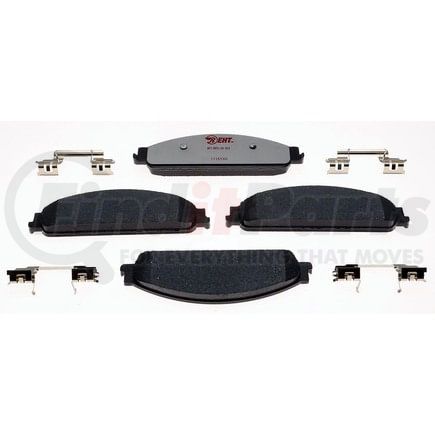 EHT1070H by RAYBESTOS - Raybestos Element3 Hybrid Brake Pad Set