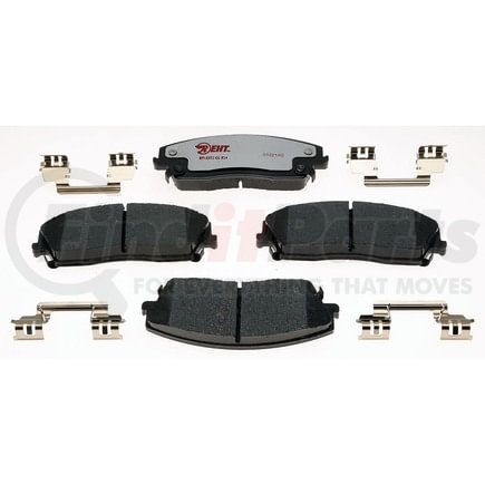 EHT1056H by RAYBESTOS - Raybestos Element3 Hybrid Brake Pad Set