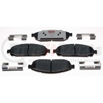 EHT1080H by RAYBESTOS - Raybestos Element3 Hybrid Brake Pad Set