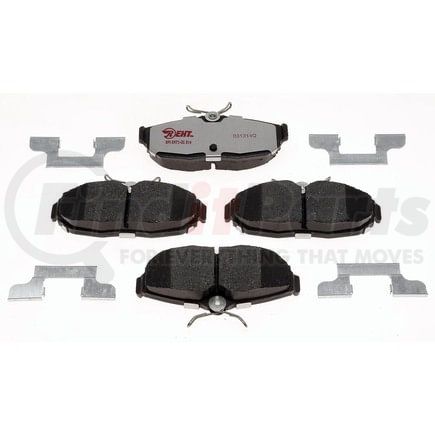 EHT1082H by RAYBESTOS - Raybestos Element3 Hybrid Brake Pad Set