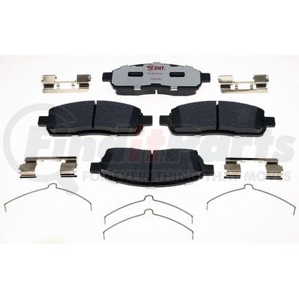 EHT1083H by RAYBESTOS - Raybestos Element3 Hybrid Brake Pad Set