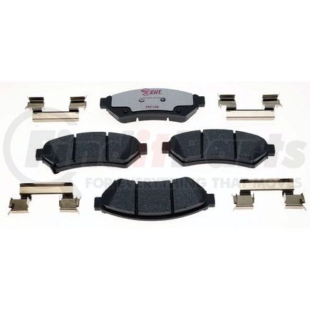 EHT1075H by RAYBESTOS - Raybestos Element3 Hybrid Brake Pad Set