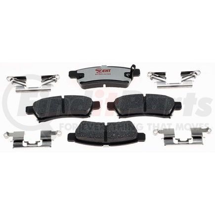 EHT1100H by RAYBESTOS - Raybestos Element3 Hybrid Brake Pad Set